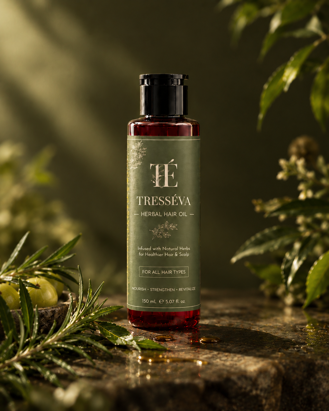 TRESSÉVA Herbal Hair Oil – 150ml